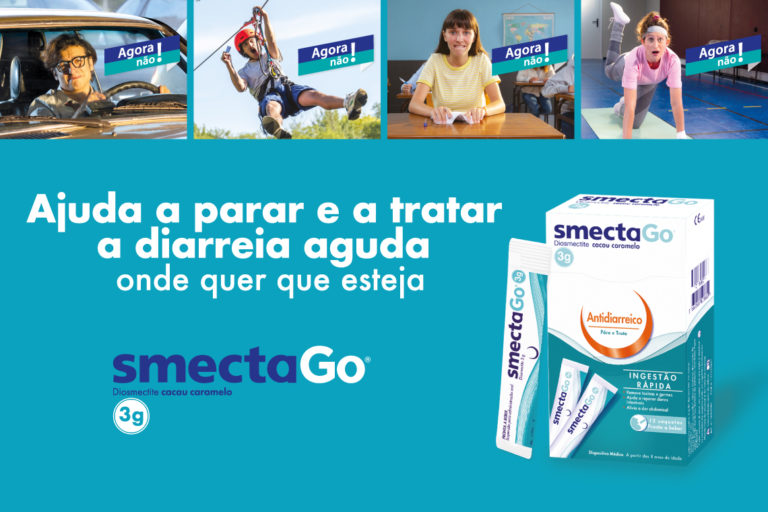 SmectaGo - Combate a diarreia onde quer que esteja.