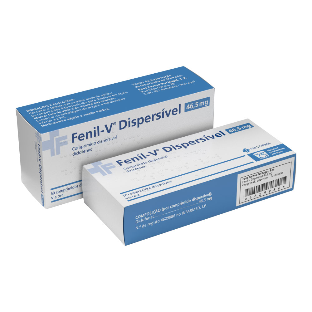 Fenil-V Dispersível 46,5 mg