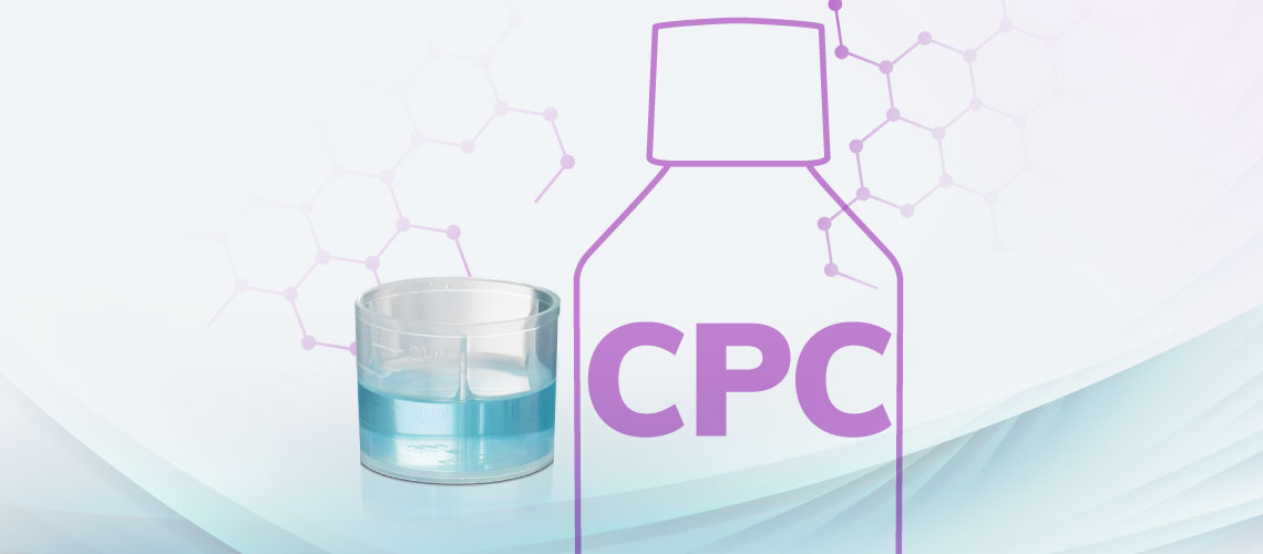 Um ensaio clínico demonstrou que o Cloreto de Cetilpiridínio (CPC) em colutórios, pode quebrar a membrana do vírus SARS-CoV-2, e reduzir a quantidade de vírus ativo na saliva.