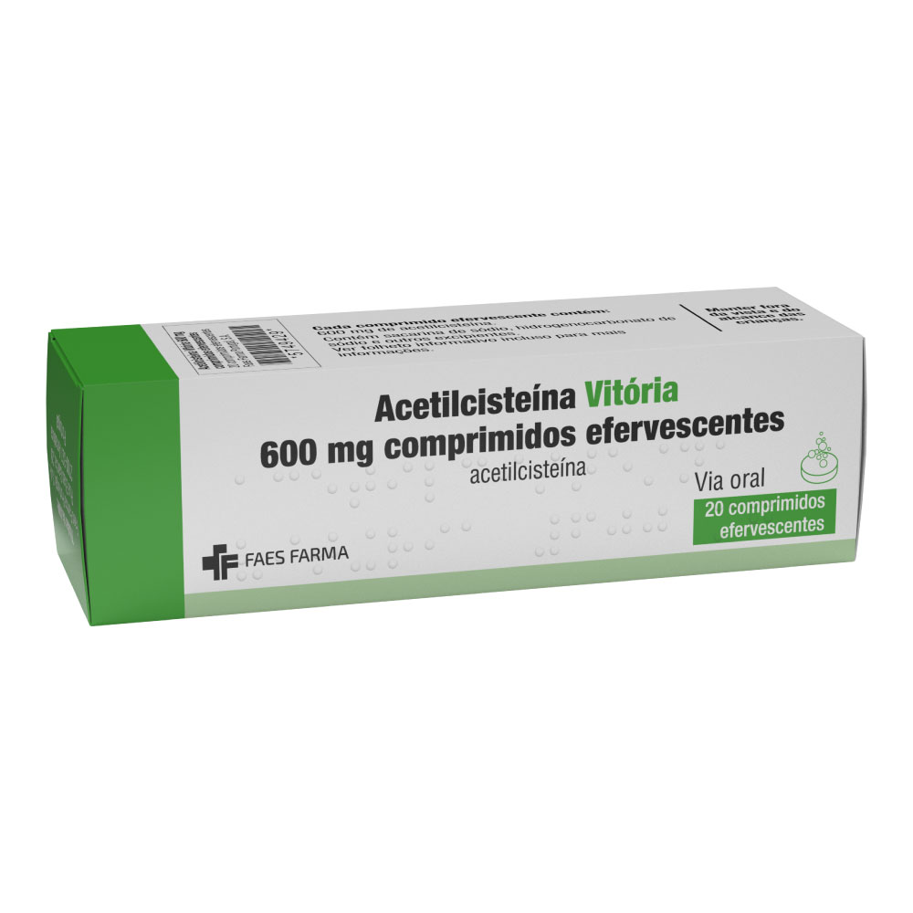 Acetilcisteina 600 mg