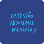 distensão abdominal dolorosa