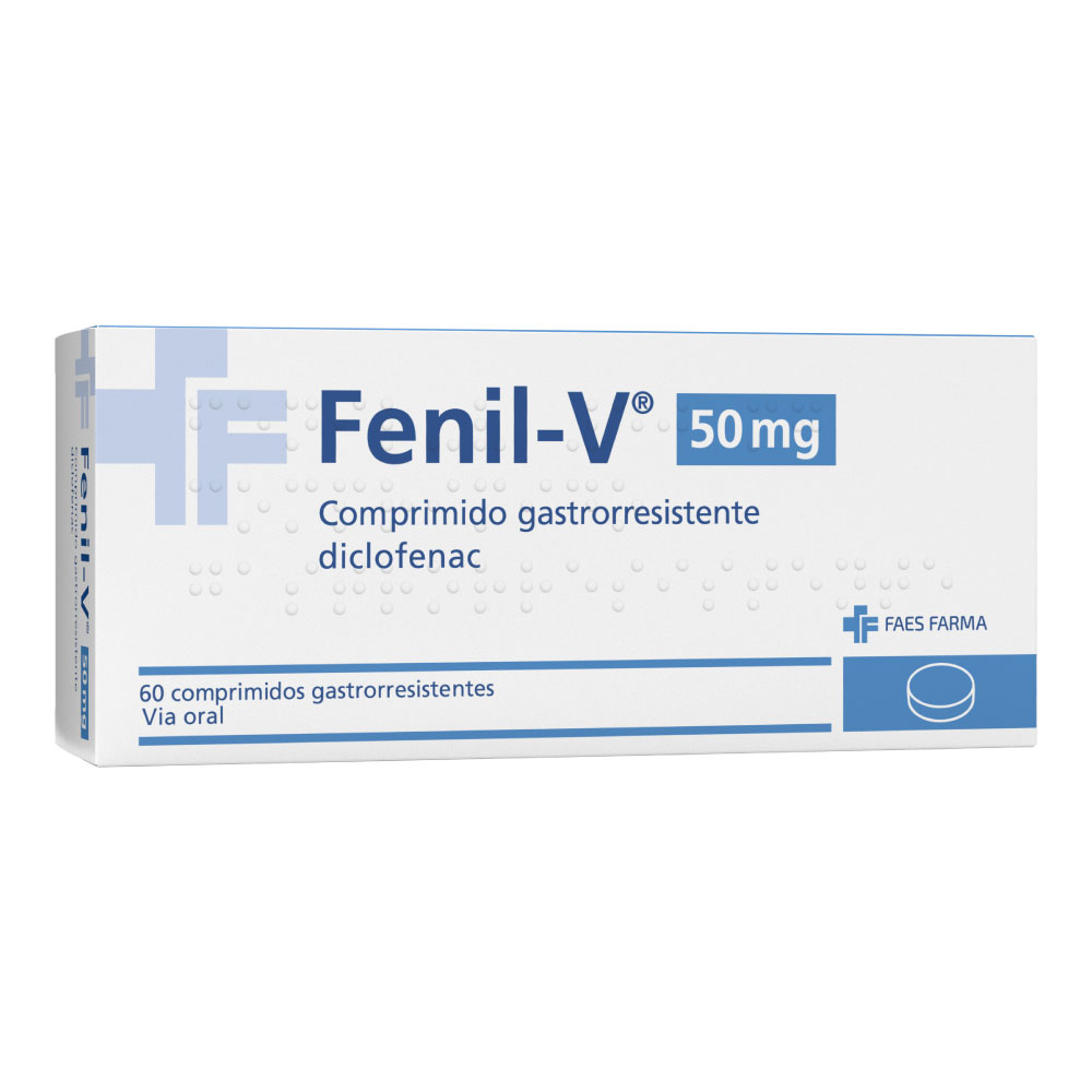 Fenil-V 50 mg comprimido gastrorresistente