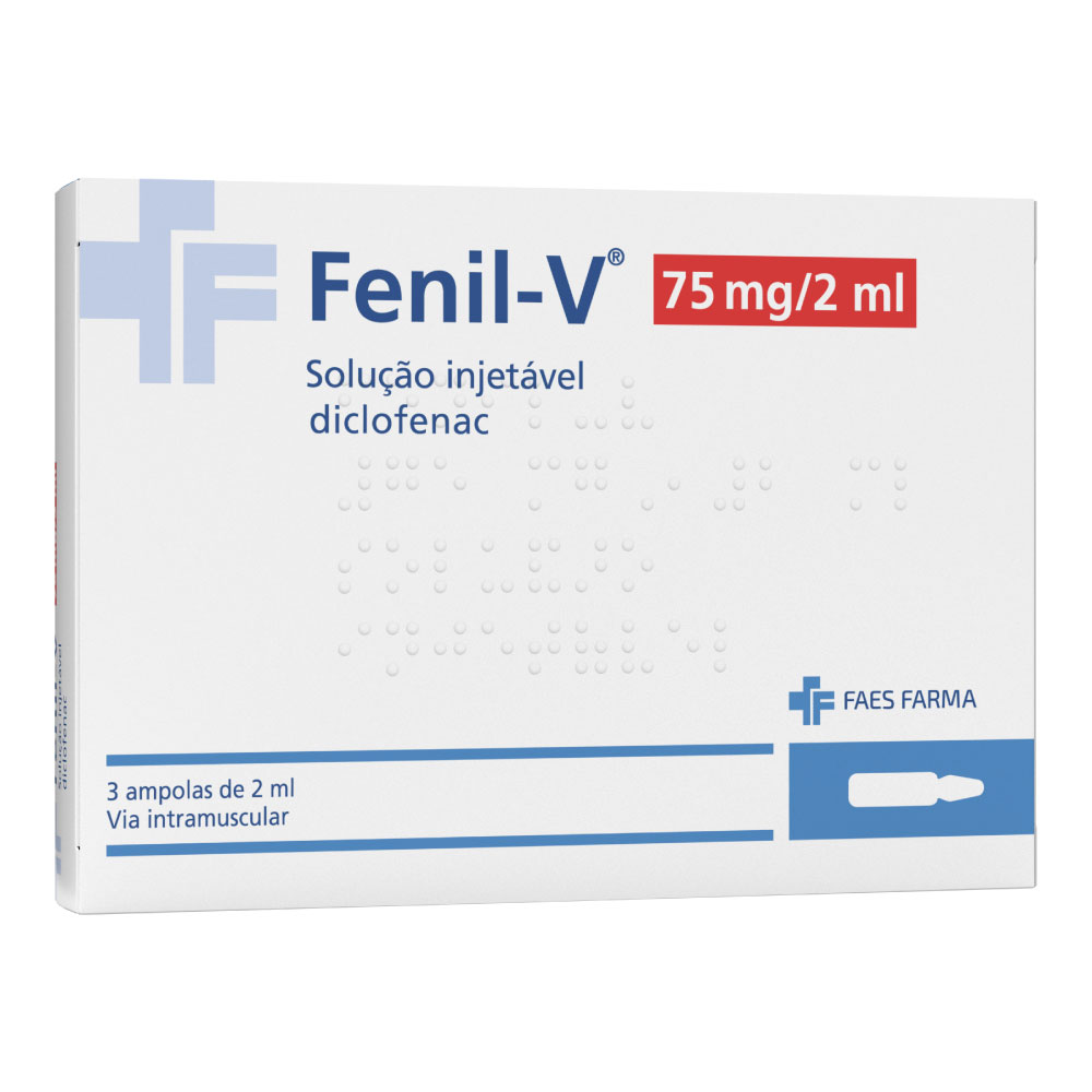 Fenil-v 75 mg/2 ml, solução injetável