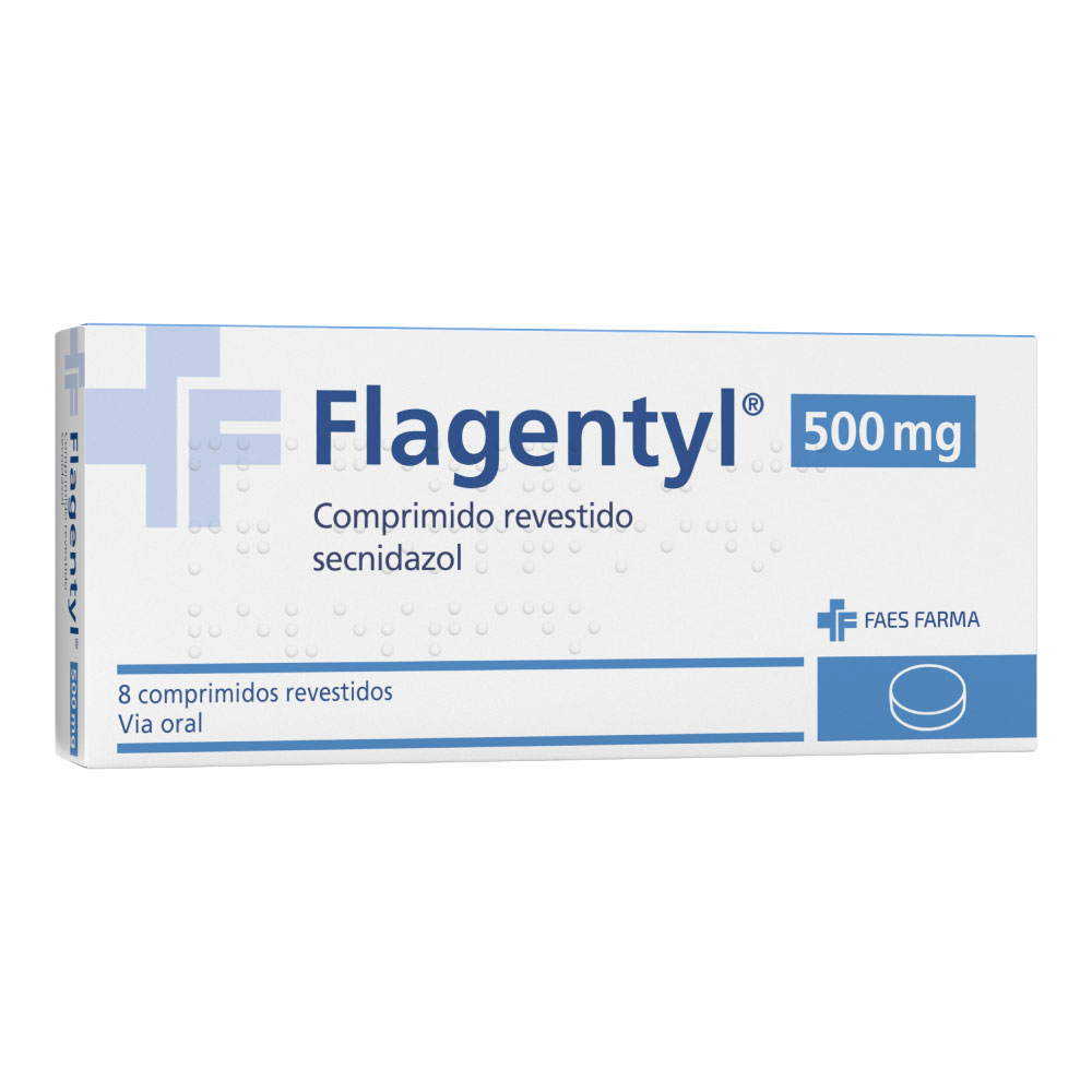 Flagentyl 500 mg comprimido revestido