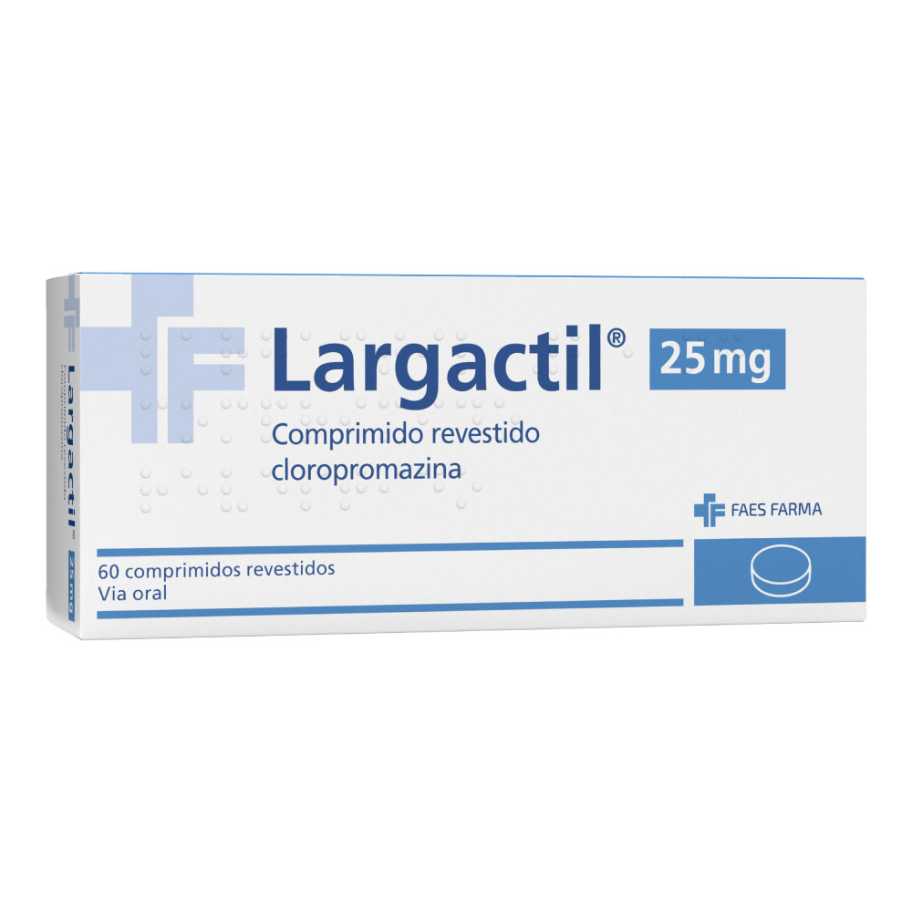 Largactil 25 mg comprimido revestido