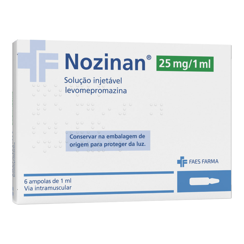 Nozinan 25 mg/ml solução injetável