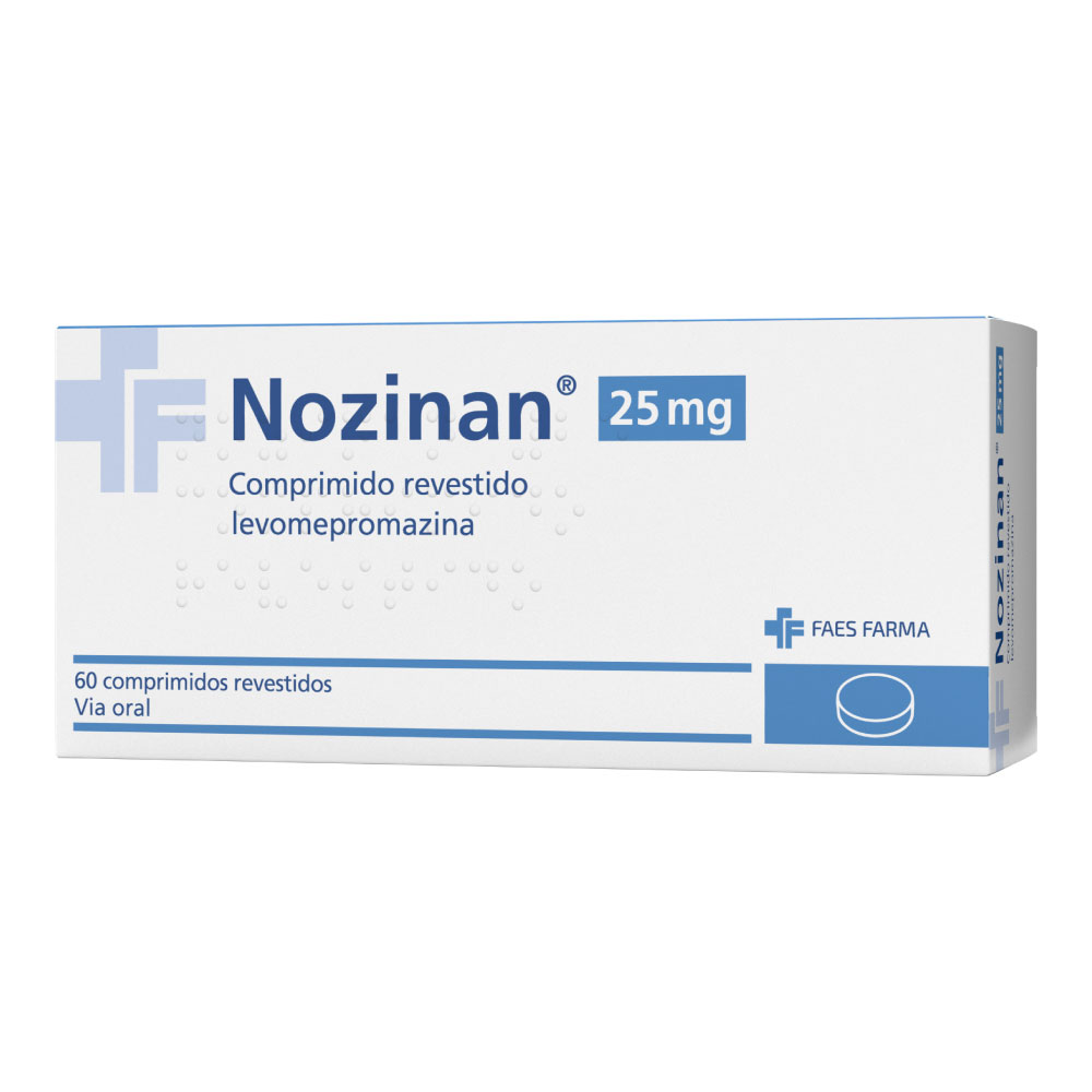 Nozinan 25 mg comprimido revestido