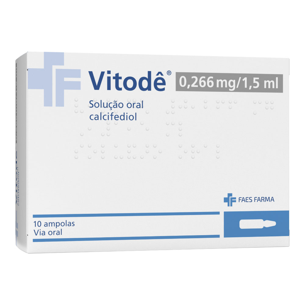 Vitodê 0,266 mg/1,5 ml solução oral