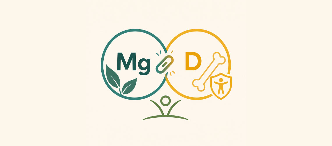 simbolo magnésio e vitamina d