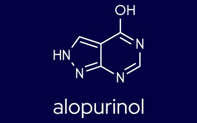 fórmula molecular do alopurinol