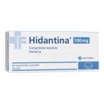 Hidantina 100 mg comprimido revestido