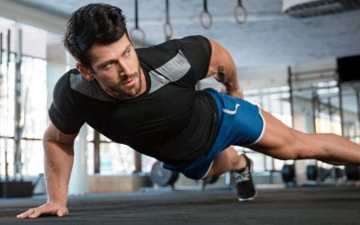 homem a fazer exercício fisico